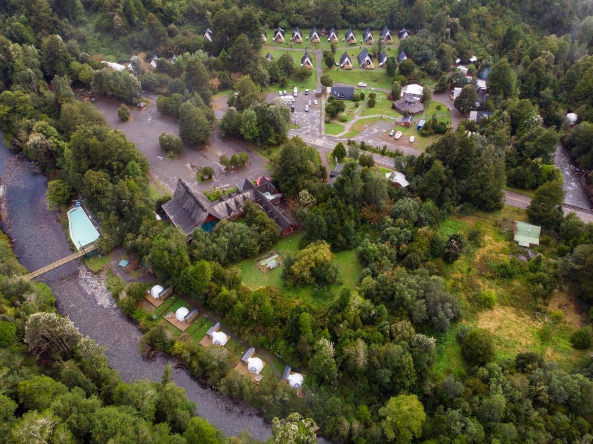 Вилла Termas De Aguas Calientes Пуеуэ Экстерьер фото